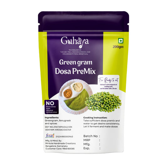 Green Gram Dosa Premix - 200gm