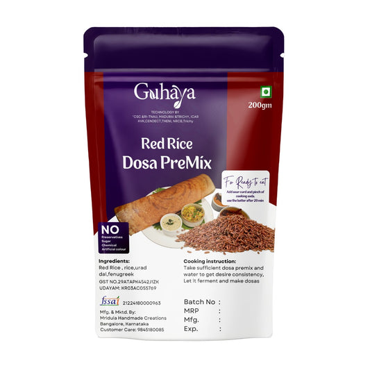 Red Rice Dosa Premix - 200gm