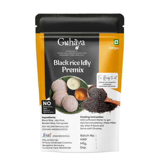 Black Rice Idly Premix - 200gm